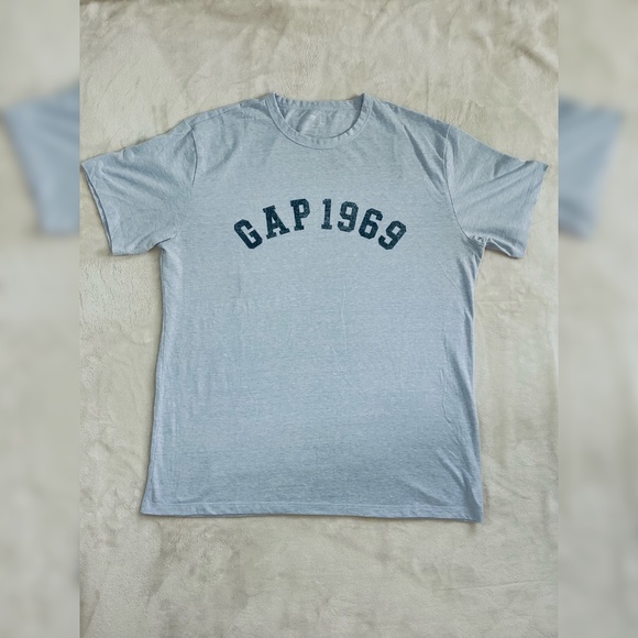 GAP 1969 XL Men’s Tee Bundle – Light Blue + Pink | Retro Arched Logo - Picture 6 of 12